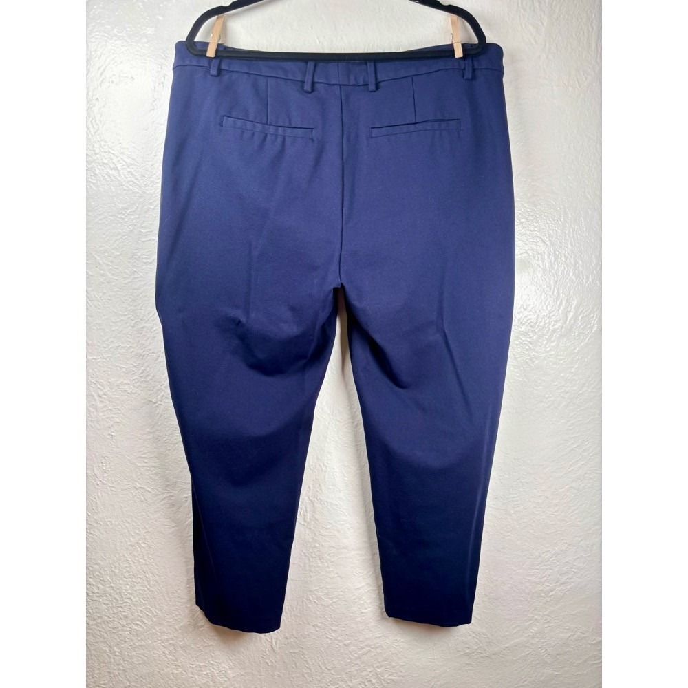 Liverpool Kelsey Trouser Cadet Blue Ponte Knit Pants 20W Workwear Office Classic - Picture 2 of 13